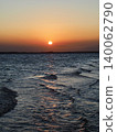 Sunset over the African sea 140062790
