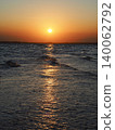 Sunset over the African sea 140062792