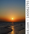 Sunset over the African sea 140062793