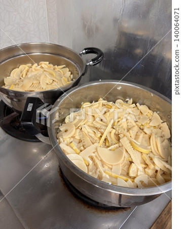Bamboo shoots, a spring ingredient Bamboo shoots, a spring ingredient 140064071