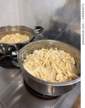 Bamboo shoots, a spring ingredient Bamboo shoots, a spring ingredient 140064072