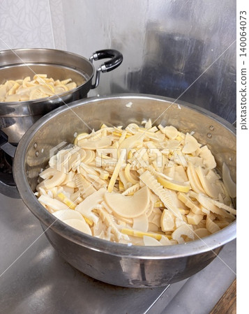 Bamboo shoots, a spring ingredient Bamboo shoots, a spring ingredient 140064073