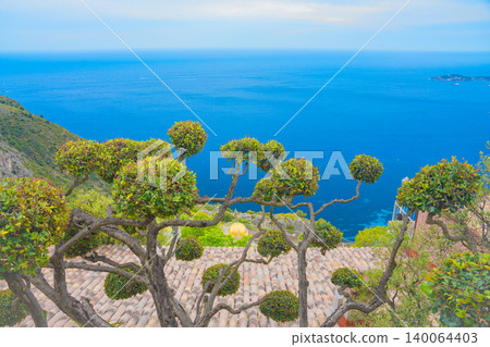The beautiful scenery of Eze The beautiful scenery of Eze 140064403