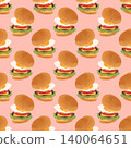 Many hamburger patterns 140064651