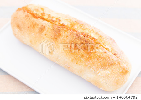 Delicious mentaiko baguette Delicious mentaiko baguette 140064792