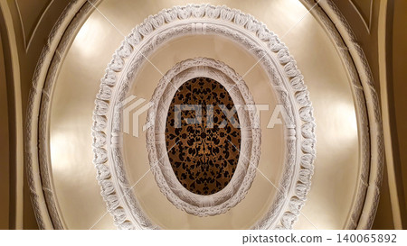 Detail Of The Ceiling Of Saigon Municipal Opera House In Ho Chi Minh City, Vietnam. 140065892