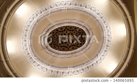 Detail Of The Ceiling Of Saigon Municipal Opera House In Ho Chi Minh City, Vietnam. 140065893