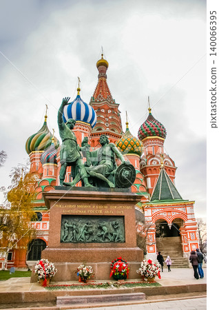 St. Basil Cathedral in Moscow, Russia St. Basil Cathedral in Moscow, Russia 140066395