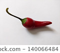 red chili pepper isolated on white background 140066484
