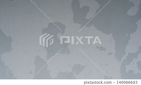 Old grey peeling paint texture on concrete wall background 140066683