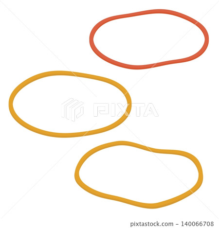 Rubber band illustration Rubber band illustration 140066708
