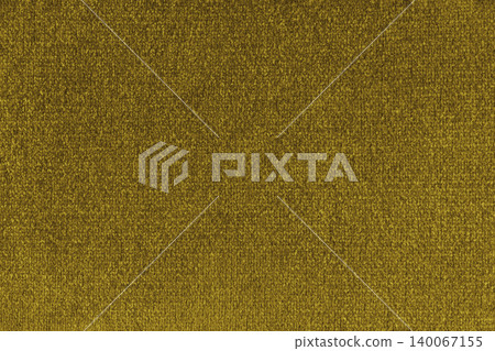 Close up, macro of yellow fabric surface texture background with soft velvet textile surface Close up, macro of yellow fabric surface texture background with soft velvet textile surface 140067155
