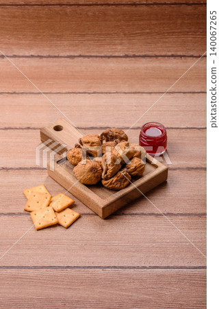 Dried whole fig as an ingredient for sweet desserts. Dried figs as a food Dried whole fig as an ingredient for sweet desserts. Dried figs as a food 140067265