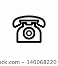 Old Telephone information sign 140068220