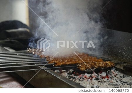 Turkish Adana Kebab On The Grill Turkish Adana Kebab On The Grill 140068770