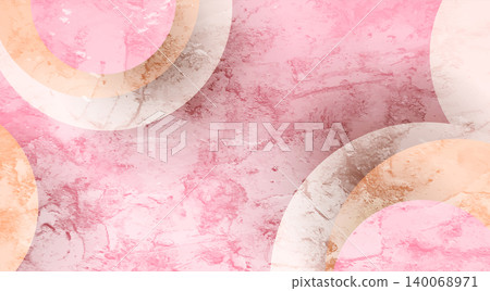 Abstract circles geometric minimal bright grunge background Abstract circles geometric minimal bright grunge background 140068971