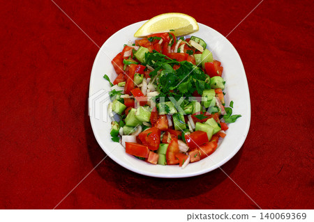 turkish kebab culture. turkish salad. turkish kebab culture. turkish salad. 140069369