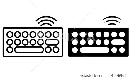 Keyboard icon design template Keyboard icon design template 140069663