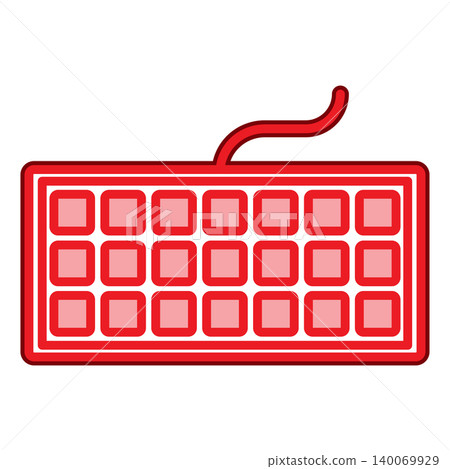 Keyboard icon design template Keyboard icon design template 140069929