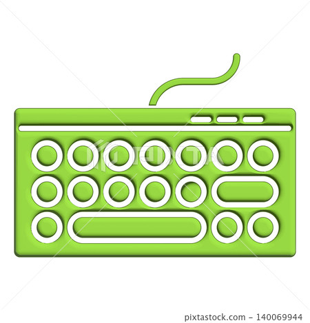 Keyboard icon design template Keyboard icon design template 140069944