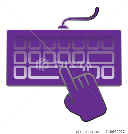 Keyboard icon design template Keyboard icon design template 140069952