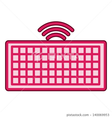 Keyboard icon design template Keyboard icon design template 140069953