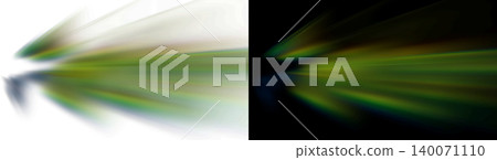 Colorful anamorphic lens flare, oblique rainbow rays, transparent background. Colorful anamorphic lens flare, oblique rainbow rays, transparent background. 140071110