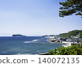 Enoshima and Mount Fuji as seen from Inamuragasaki 140072135