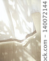 A window bathed in morning light evokes an image of a comfortable life. 140072144