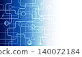 Background illustration of electrical wiring with a gradient. 140072184