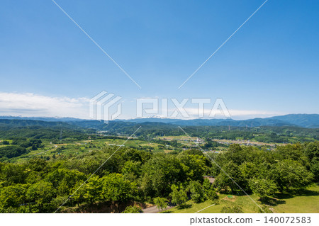 山形縣的自然風光:壯麗的山脈景色 山形縣的自然風光:壯麗的山脈景色 140072583