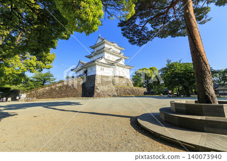 Odawara Castle Ruins in Early Summer 140073940