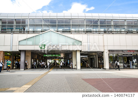 Urban landscape of Naka Ward, Yokohama City: In front of Sakuragicho Station 140074137