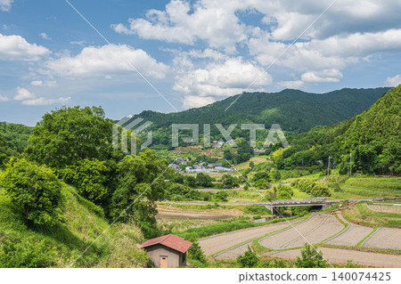Inabuchi Rice Terraces - One of Japan's Top 100 Rice Terraces - Asuka Village, Nara Prefecture Inabuchi Rice Terraces - One of Japan's Top 100 Rice Terraces - Asuka Village, Nara Prefecture 140074425