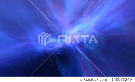4K blue cosmic nebula background with soft light burst, star field, deep space glow and science inspired atmosphere in an elegant futuristic style. 4K blue cosmic nebula background with soft light burst, star field, deep space glow and science inspired atmosphere in an elegant futuristic style. 140075249