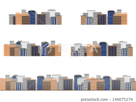 一組包含建築物的城市景觀圖片 140075274