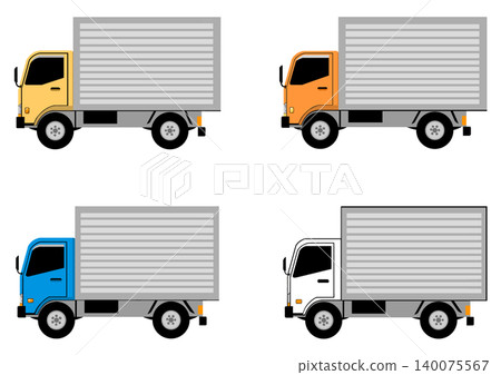 Set of small trucks Set of small trucks 140075567