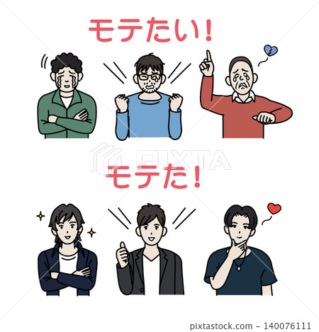 一幅插圖，展示了一個不受歡迎的人如何變成一個受歡迎的人。 140076111