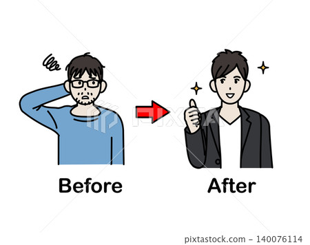一幅插圖,展示了一個不受歡迎的人如何變成一個受歡迎的人。 一幅插圖,展示了一個不受歡迎的人如何變成一個受歡迎的人。 140076114