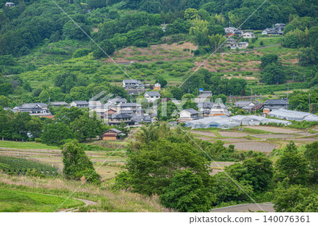 Inabuchi Rice Terraces - One of Japan's Top 100 Rice Terraces - Asuka Village, Nara Prefecture Inabuchi Rice Terraces - One of Japan's Top 100 Rice Terraces - Asuka Village, Nara Prefecture 140076361