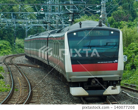 E233系列 5000系列,外房線,大見站 E233系列 5000系列,外房線,大見站 140077208