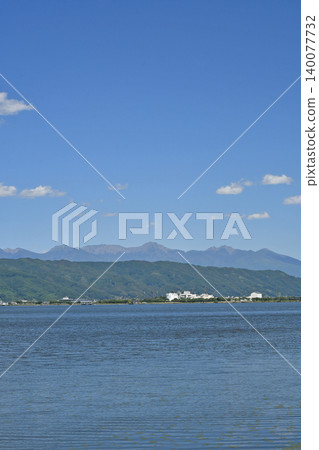 Lake Suwa Okaya City, Nagano Prefecture Lake Suwa Okaya City, Nagano Prefecture 140077732