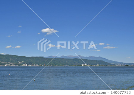 Lake Suwa Okaya City, Nagano Prefecture Lake Suwa Okaya City, Nagano Prefecture 140077733