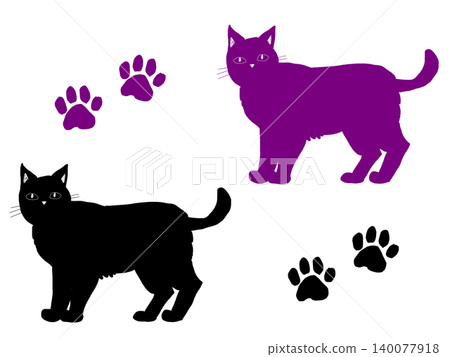 Cat illustration material Cat illustration material 140077918