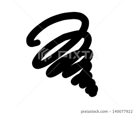 A simple swirling icon A simple swirling icon 140077922