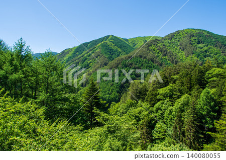 Nagawa, a rural area in Shinshu, during the fresh green season (Matsumoto City, Nagano Prefecture) Nagawa, a rural area in Shinshu, during the fresh green season (Matsumoto City, Nagano Prefecture) 140080055