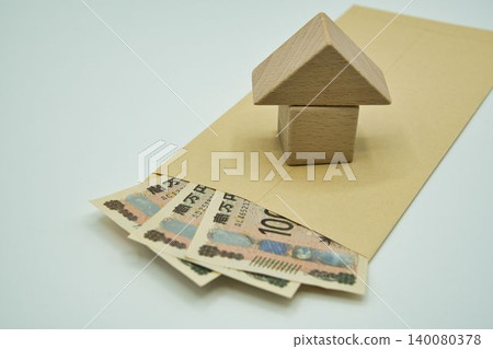 New 10,000 yen bill and funds for buying a home 140080378