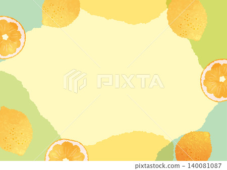 檸檬背景插圖模板 檸檬背景插圖模板 140081087