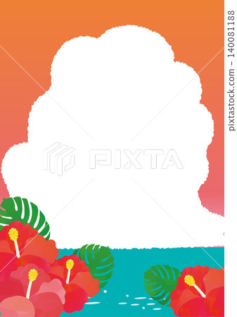 Illustration background of a tropical sea Illustration background of a tropical sea 140081188