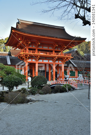 World Heritage Site: Kamigamo Shrine, Tower Gate (Kita Ward, Kyoto City) World Heritage Site: Kamigamo Shrine, Tower Gate (Kita Ward, Kyoto City) 140081341